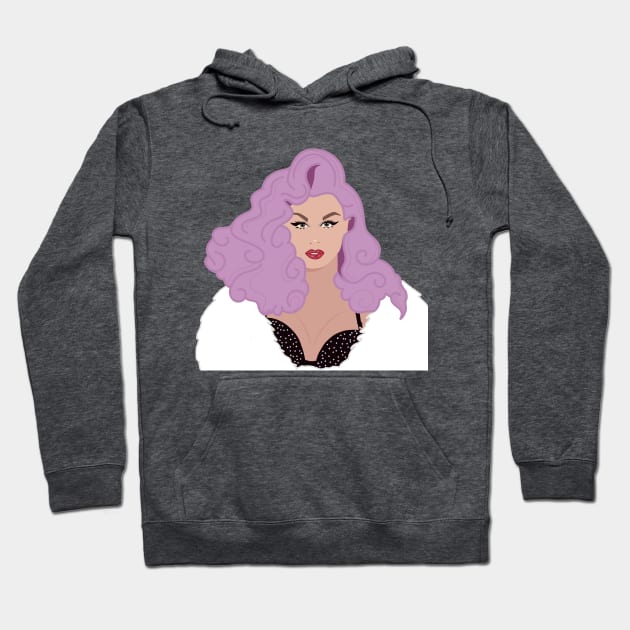 Farrah Moan Hoodie by KaiVerroDesigns